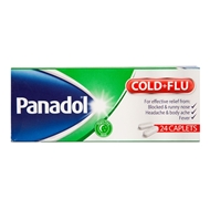 قرص سرماخوردگی و آنفولانزا پانادول Panadol Cold+Flu بسته سبز 24 عددی