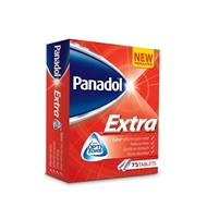 مسکن و تب بر پانادول مدل Panadol Extra ورق 12 عددی