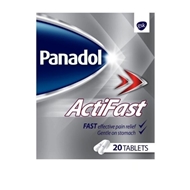 مسکن قوی درد پانادول Panadol Actifast بسته 20 عددی