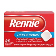 قرص رفع سوء هاضمه و گوارش Rennie بسته 96 عددی